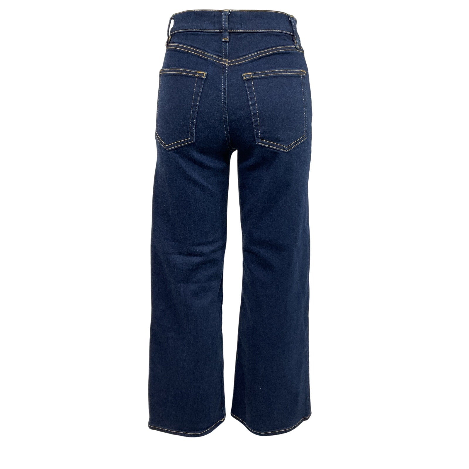 Frame Le Slim Blue Cotton Palazzo Denim Jean Size 27
