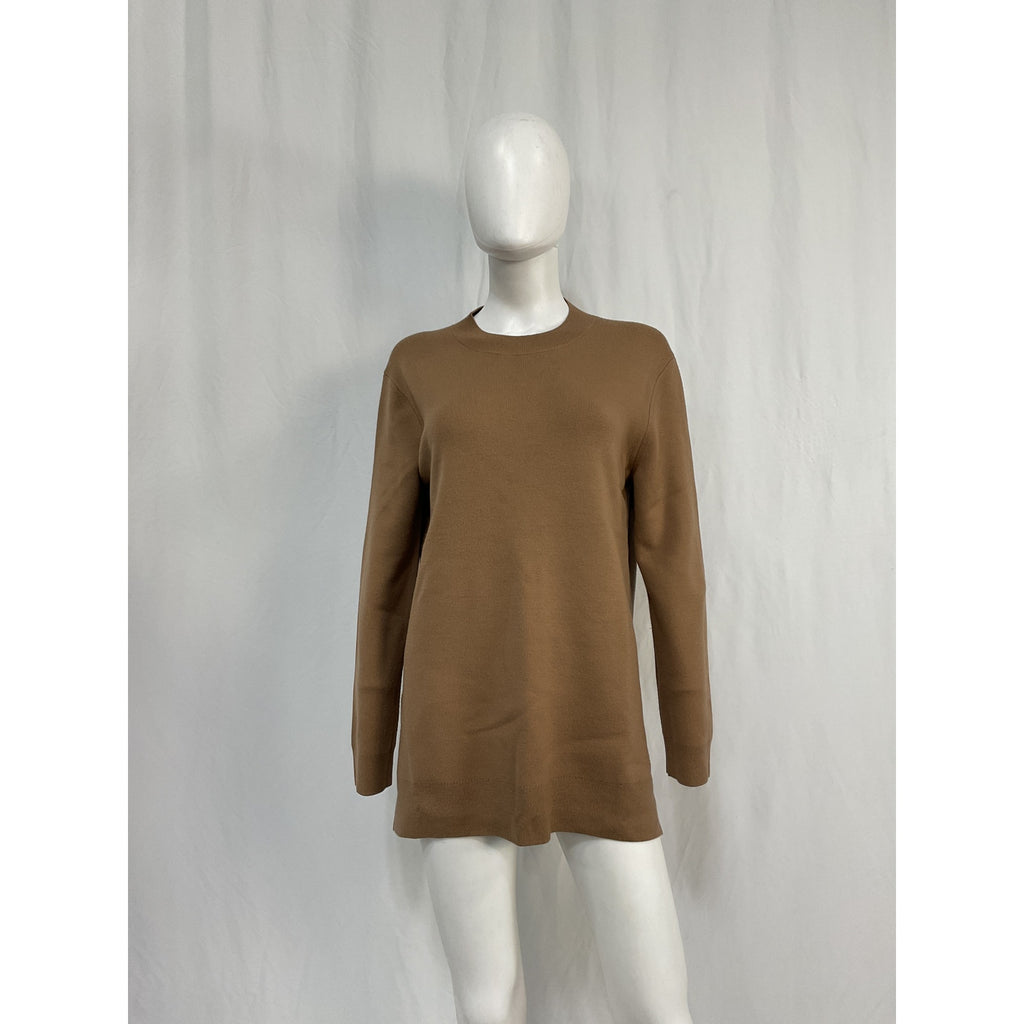 Theory 'Karenia' Brown Cashmere Sweater Size S