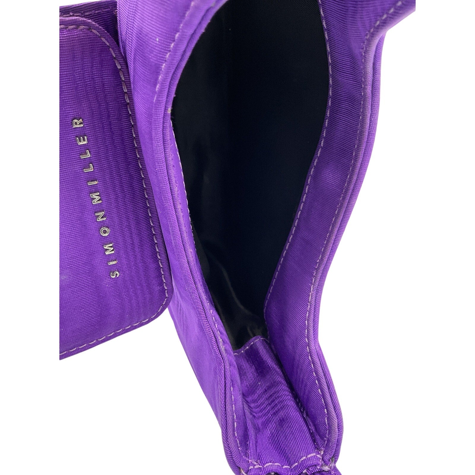 Simon Miller Purple Moire Twill Mini Retro Bag