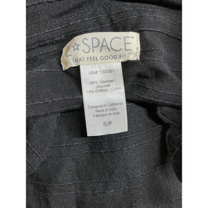 L Space Textured Black Daydream Tunic
