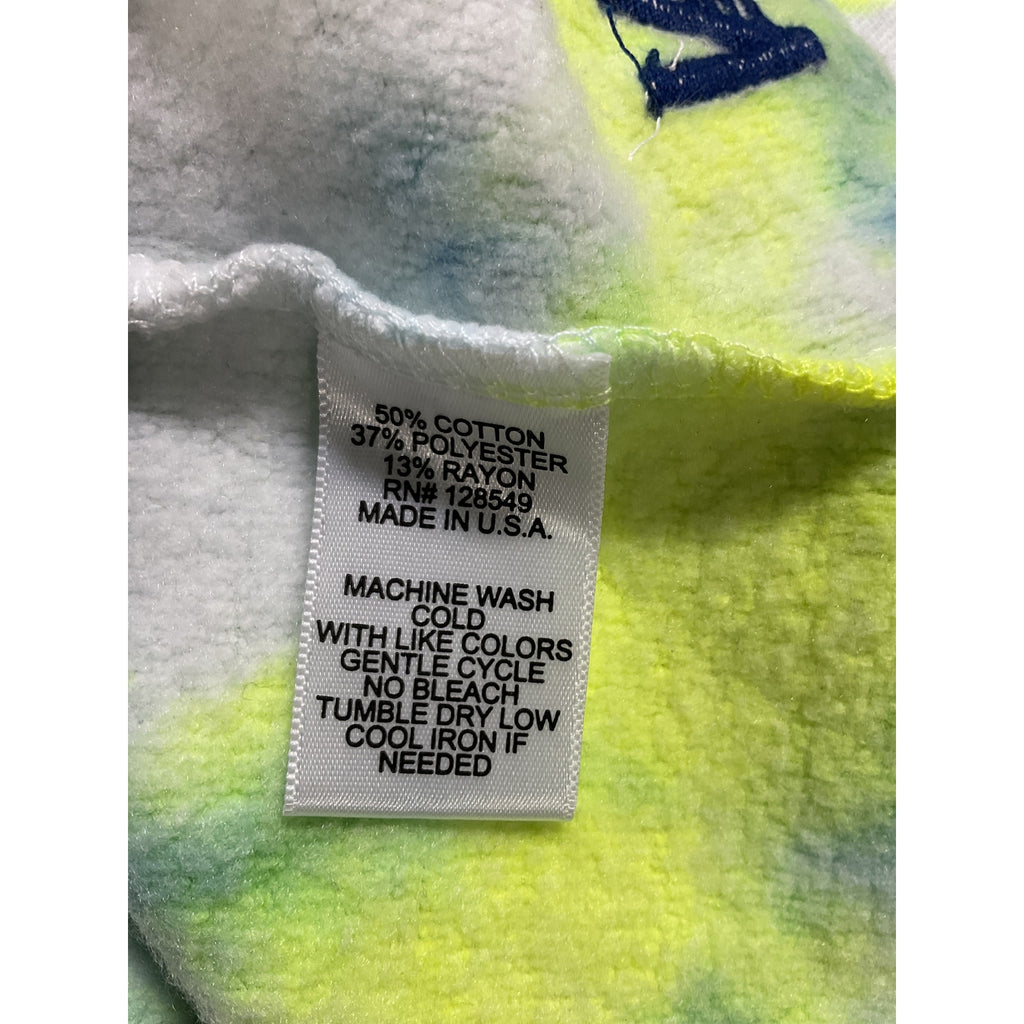 Aviator Nation 'Tie-Dye' Green Hoodie Size S