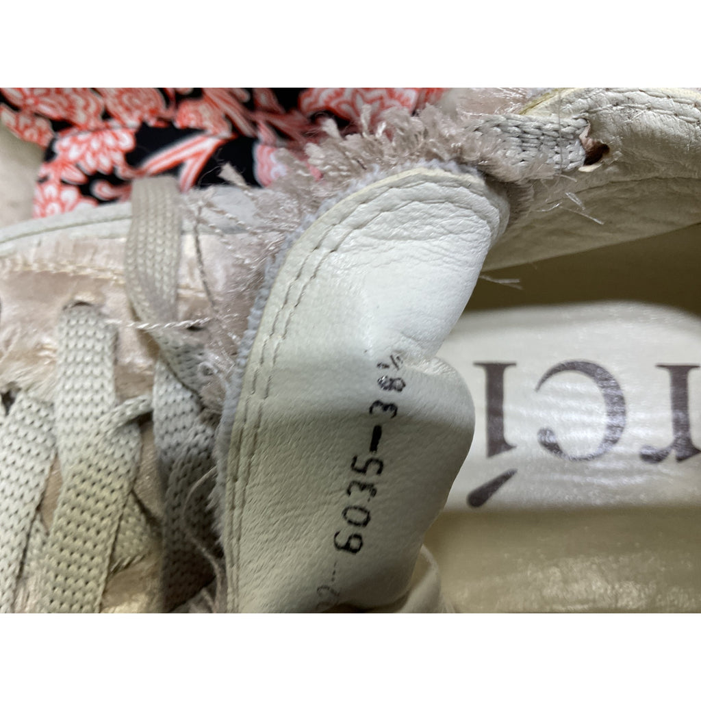 Pedro Garcia 'Orella' White Platform Sneaker Size 8.5 B / 38.5 EU