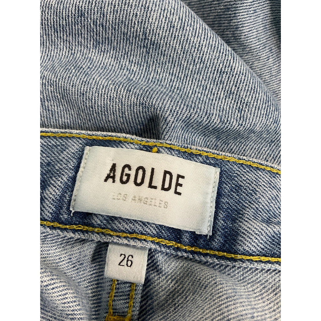 Agolde 'Parker' Blue Denim Jean Size 26