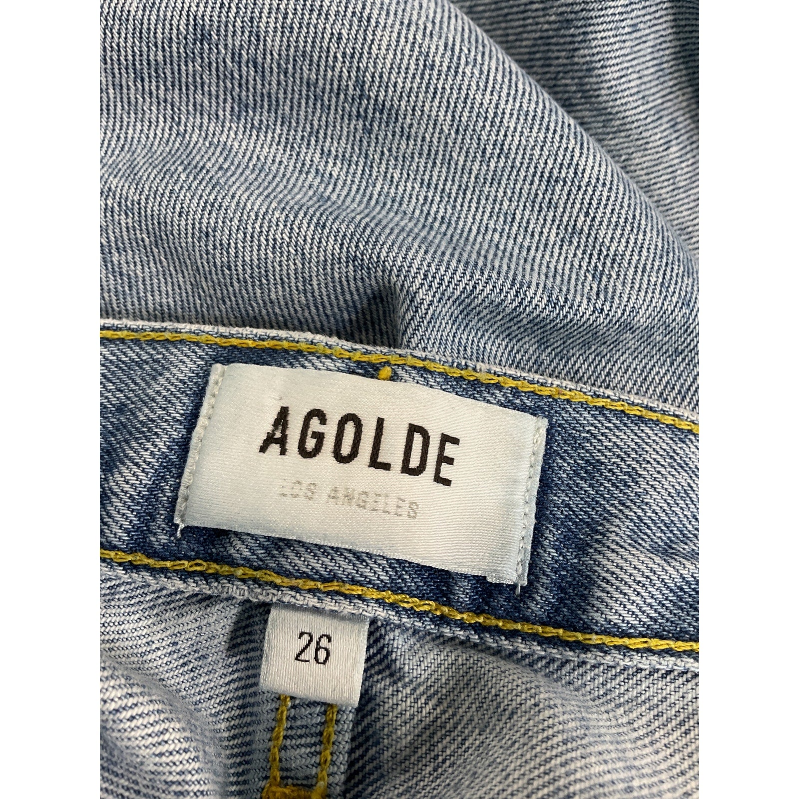 Agolde 'Parker' Blue Denim Jean Size 26