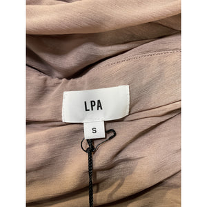 Lpa 'Mona' Pink Off Shoulder Mesh Top Size S - NWT