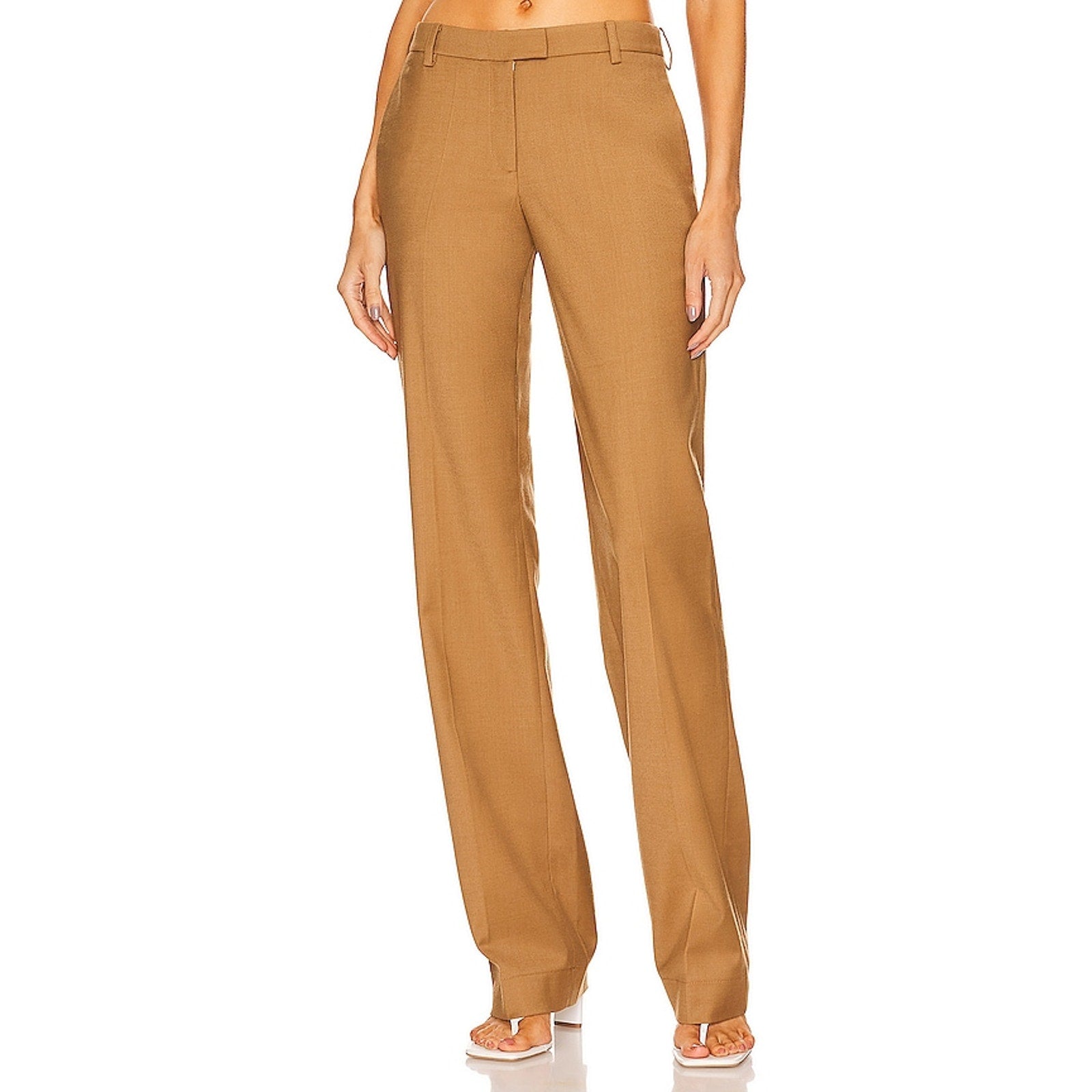 Aya Muse 'Calden' Brown Wool Pants Size XS - NWT
