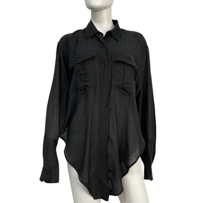Isabel Marant Utility Black Nath Shirt Size 36 EU / US 4 NWT
