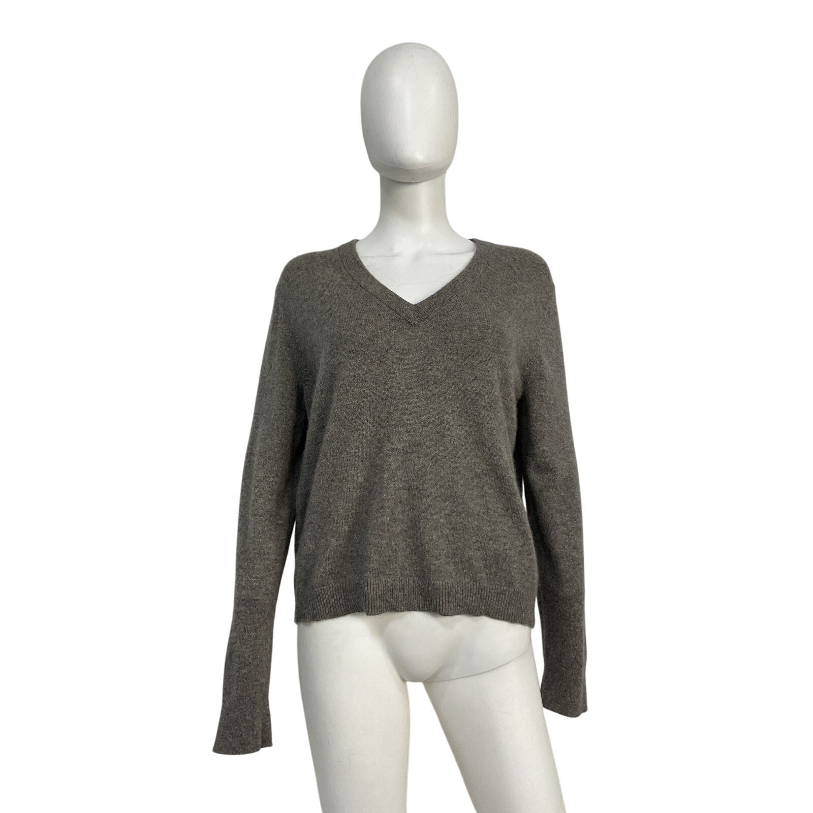 Jenni Kayne 'Flynn' Grey Cashmere Sweater Size S