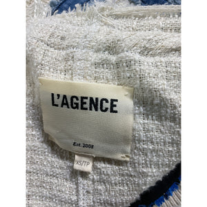 L'agence Tweed Ivory And Pomona Agnes Jacket Size XS