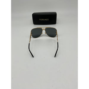 Versace Medusa Insignia Aviator Sunglasses