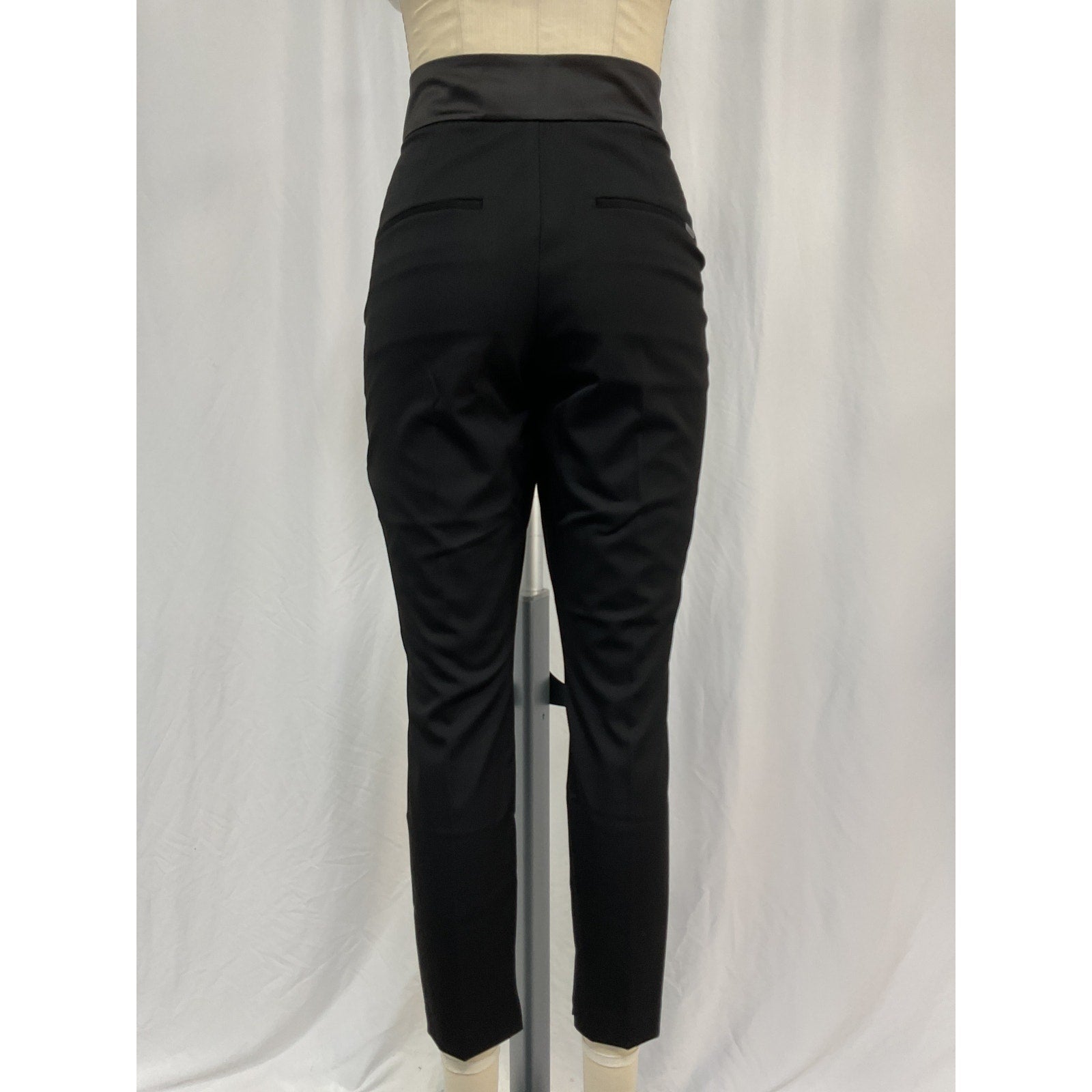 Allsaints 'Ember' Black Polyester Trousers Size 6