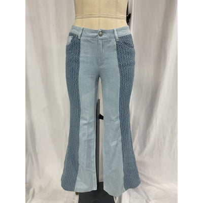Sabina Musayev 'Lisett' Blue Pants Size S