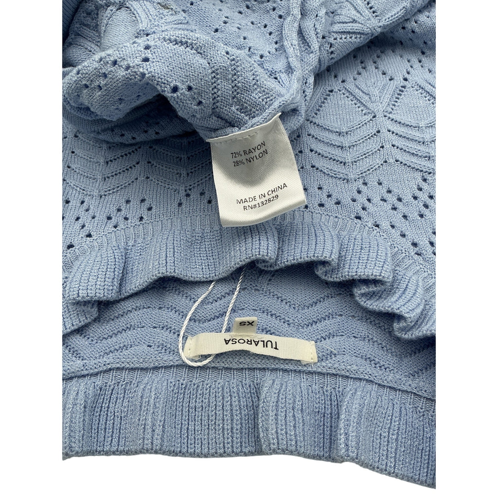 Tularosa 'Lana' Blue Rayon Sweater Size XS