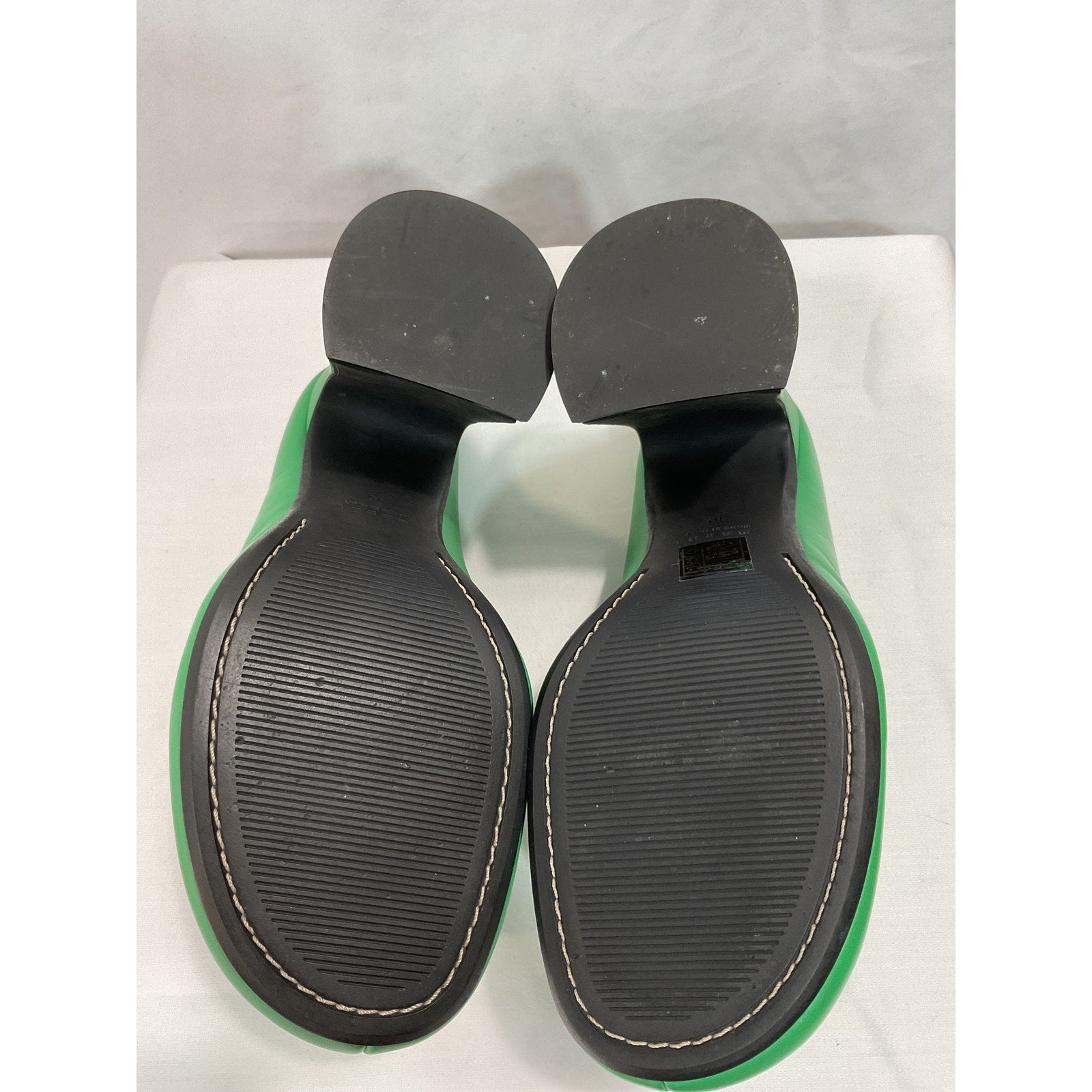 Marni 'Fussbett Sabot' Green Heels Size 10