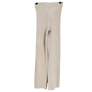 Simkhai Ribbed Beige Knit Pants Size S