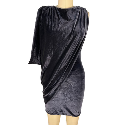 Maygel Coronel Draped Nightfall Ricaurte Dress One Size