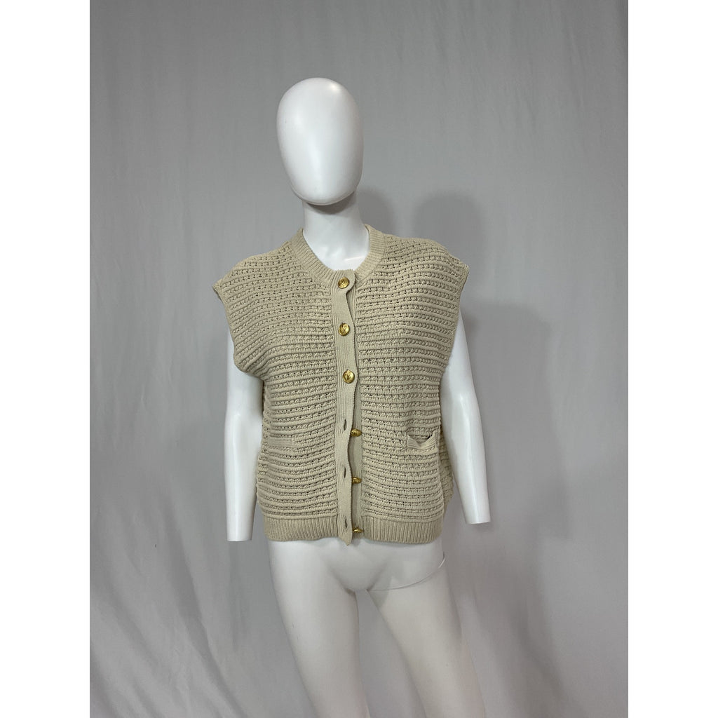 Rag & Bone 'Marlee' White Vest Size M