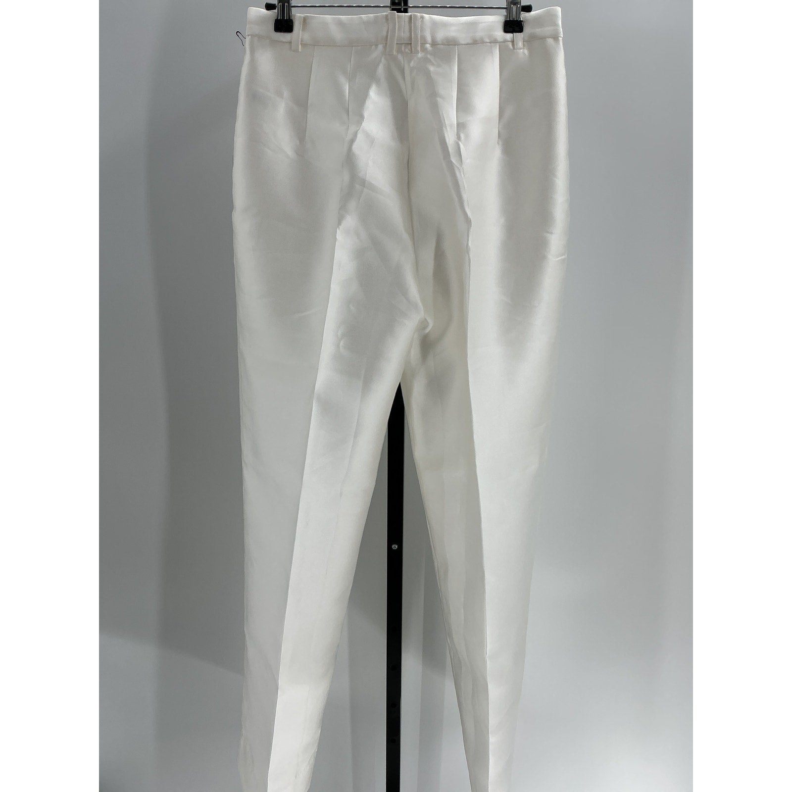 Ronny Kobo 'Carrine' Ivory Polyester Pant Size M