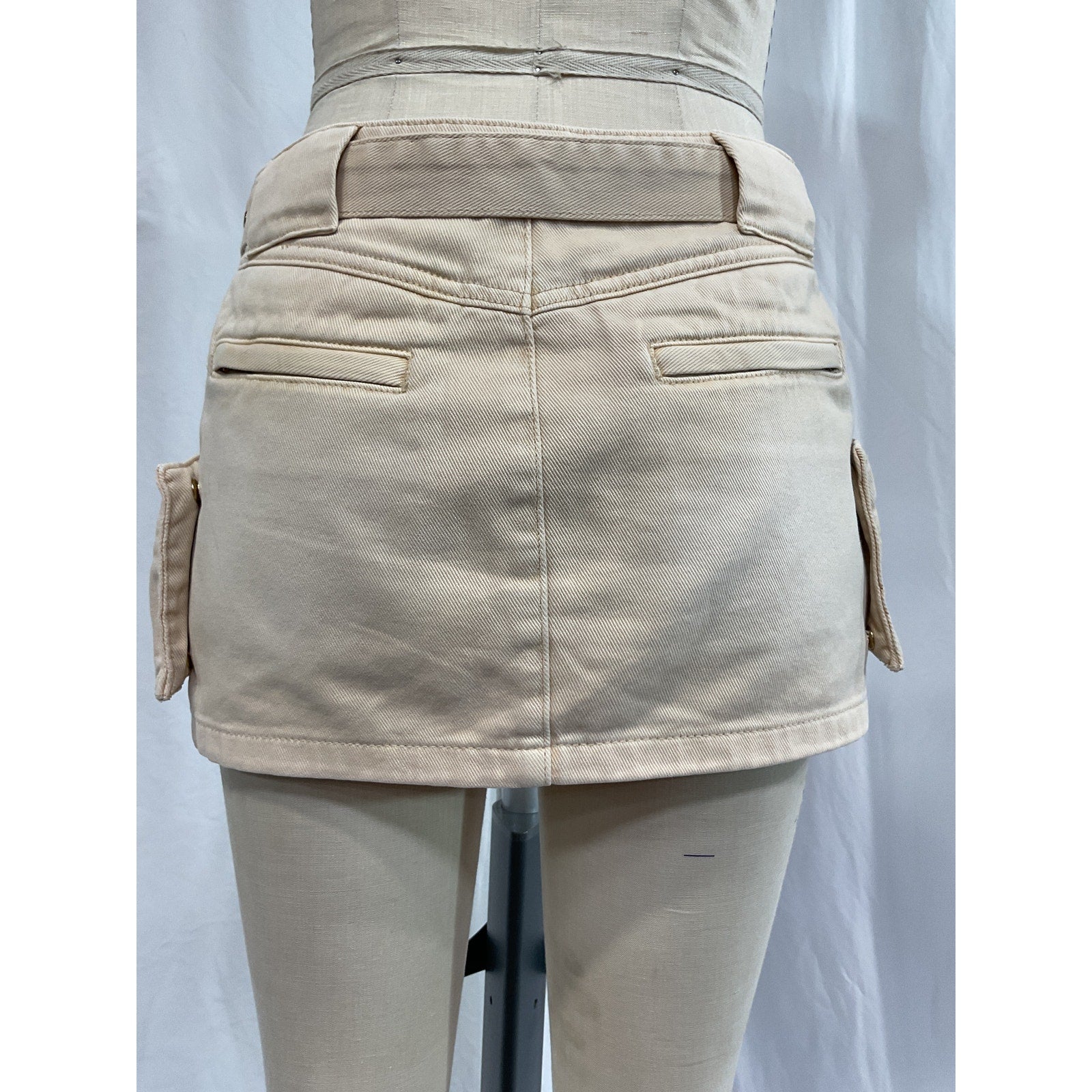 Ser.O.Ya 'Lia' Tan Twill Skirt Size 26