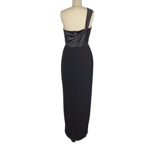 Nookie Asymmetric Black Renaissance Maxi Dress Size XL