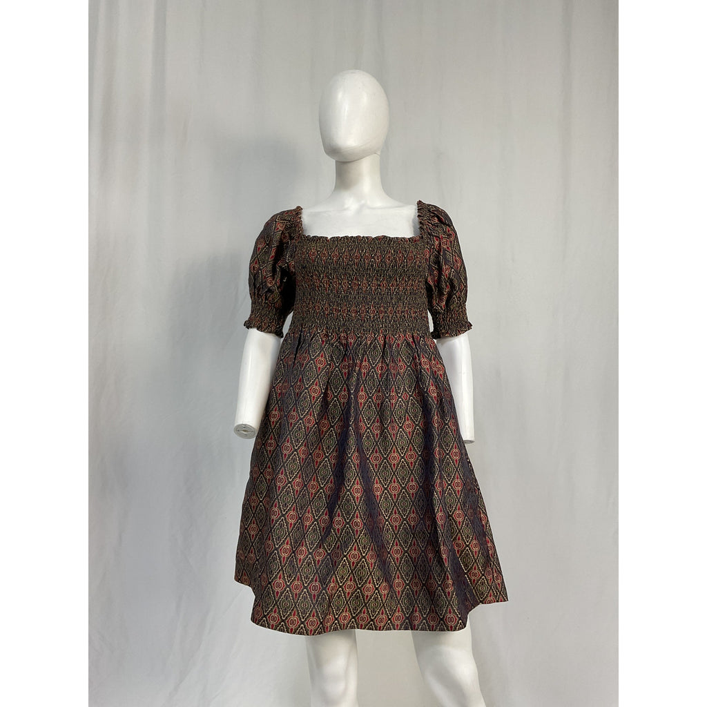 Hill House Home 'The Athena' Blue Viscose Nap Dress Size M