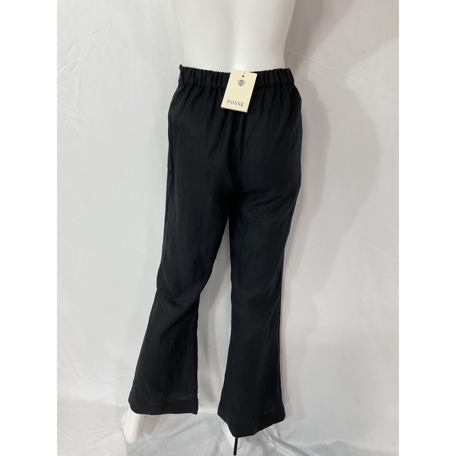 Posse 'Tia' Black Flared Leg Trouser Size XS - NWT