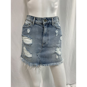 Ser.O.Ya 'Alli' Blue Denim Skirt Size 25