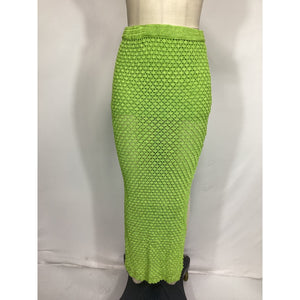 Ser.O.Ya 'Sandy' Green Crochet Skirt Size M