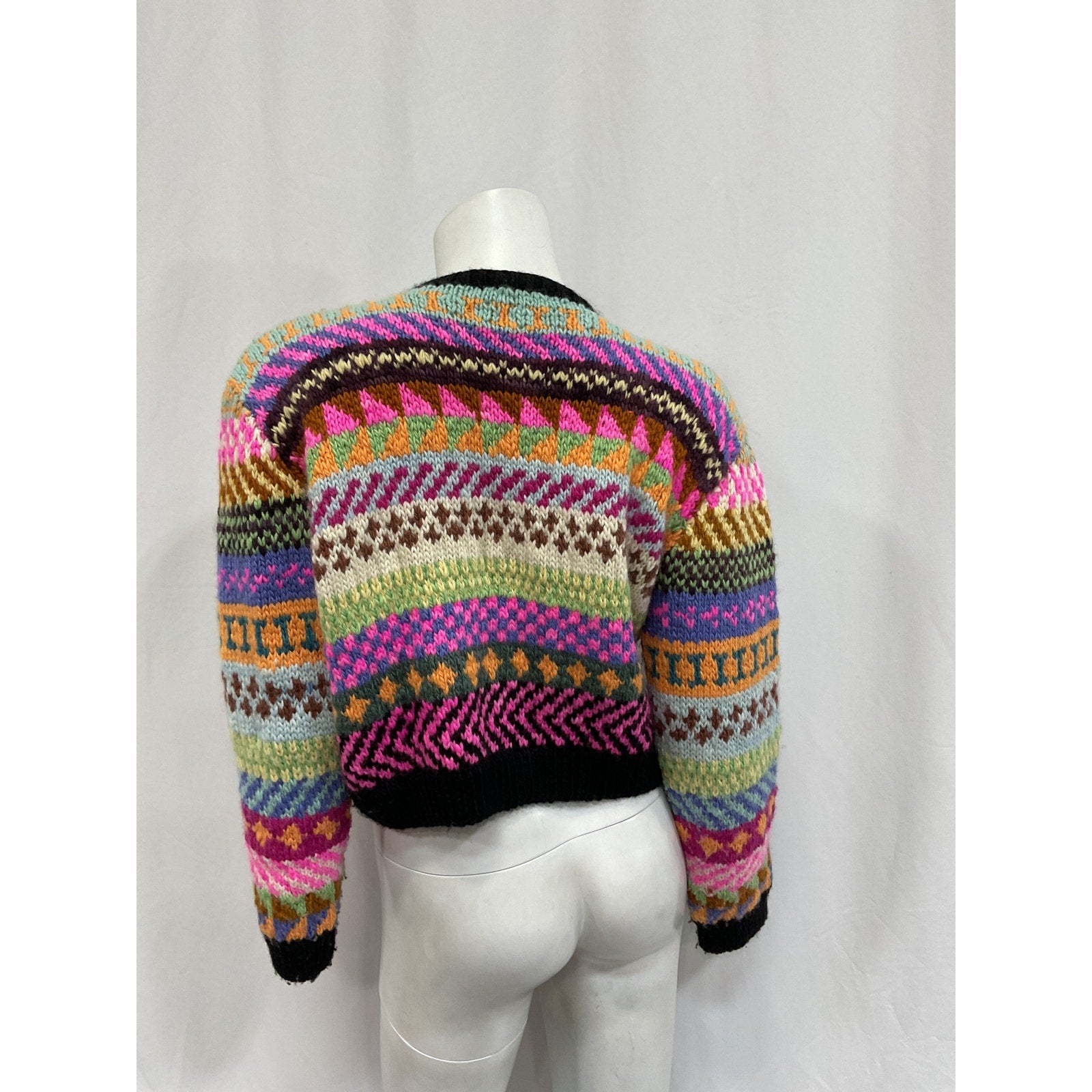 Tach Clothing 'Catalina' Pink Merino Wool Cardigan Size M
