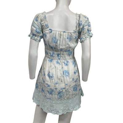 Loveshackfancy Floral Santa Rosa River Lilium Mini Dress Size XS