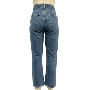 Agolde Classic Blue Riley Denim Jeans Size 28
