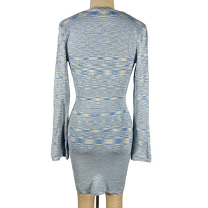 Atoir Marled Blue Rigel Dress Size S
