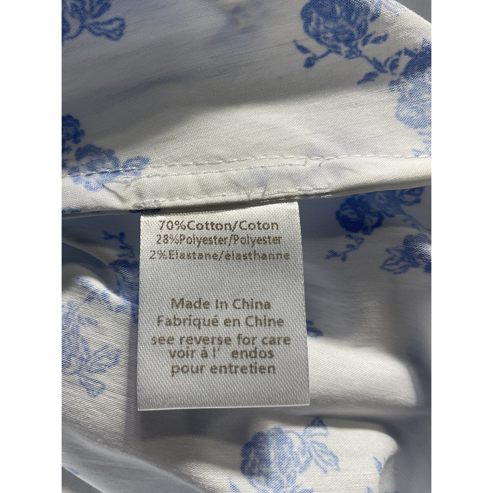 Caroline Constas 'Teagen' White Floral-Print Cotton-Blend Poplin Shorts Size M