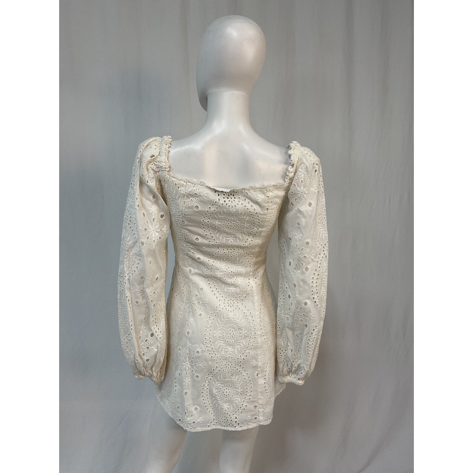 Majorelle 'Lizzy' White Cotton Mini Dress Size XS