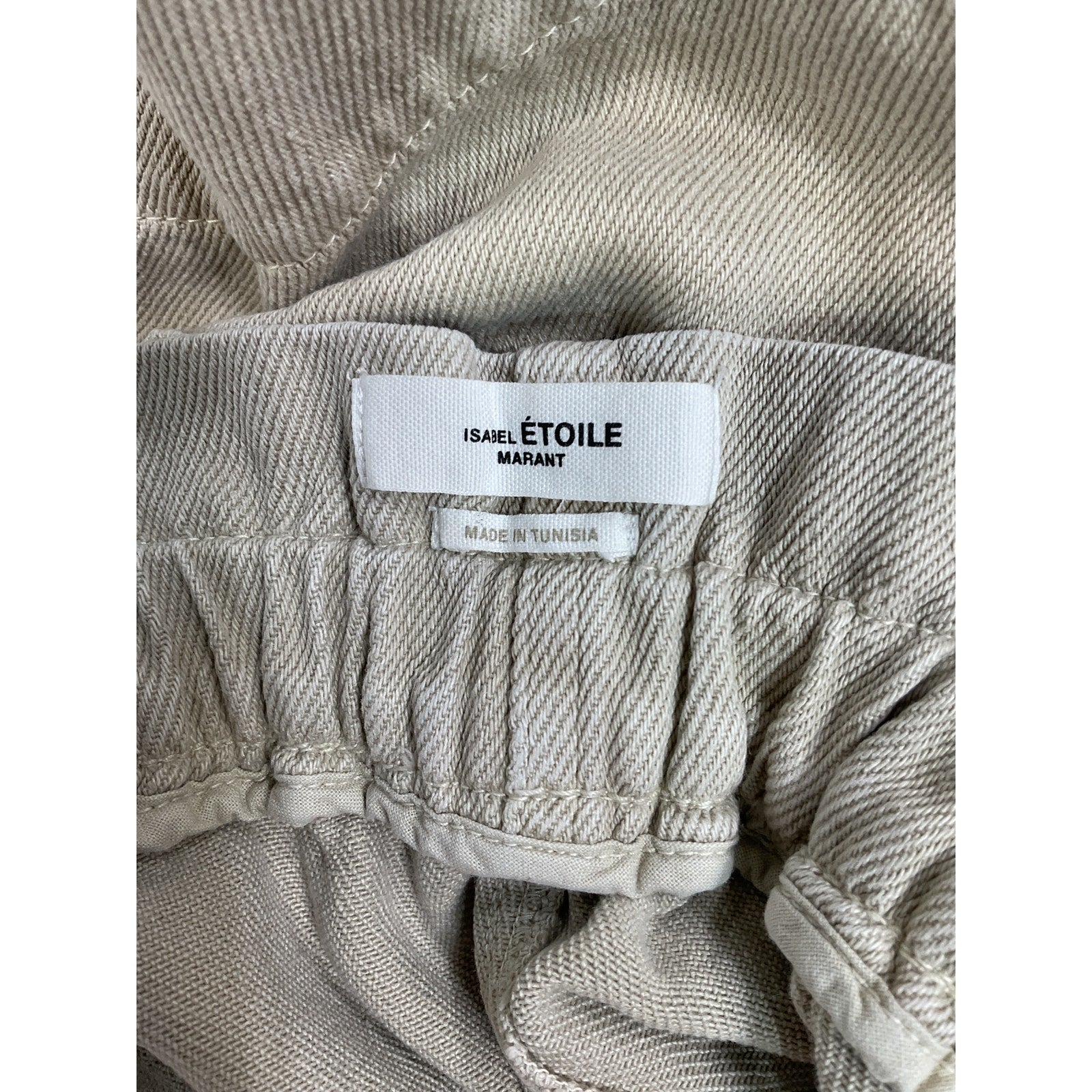 Isabel Marant '�toile' White Titea High Waist Paperbag Shorts Size 4