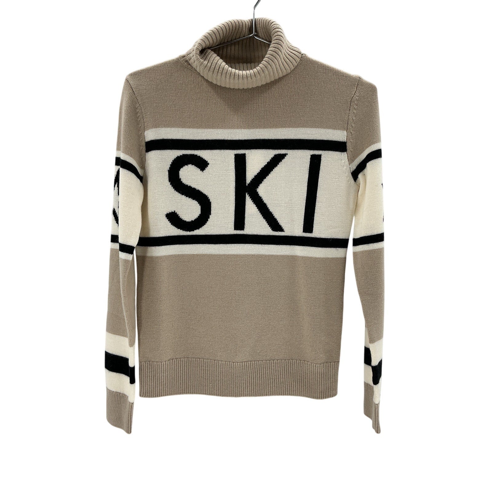 Perfect Moment 'Schild' Beige Merino Wool Sweater Size S