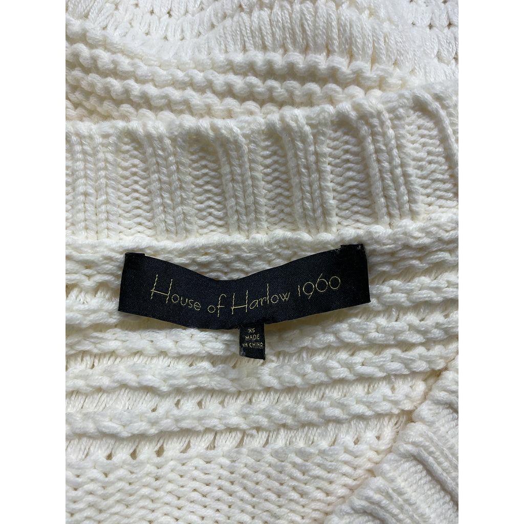 House Of Harlow 1960 x Revolve 'Conor' White Sweater Size XS