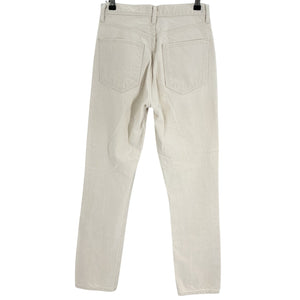 Agolde High Rise Straight Beige Remy Denim Jeans Size 26