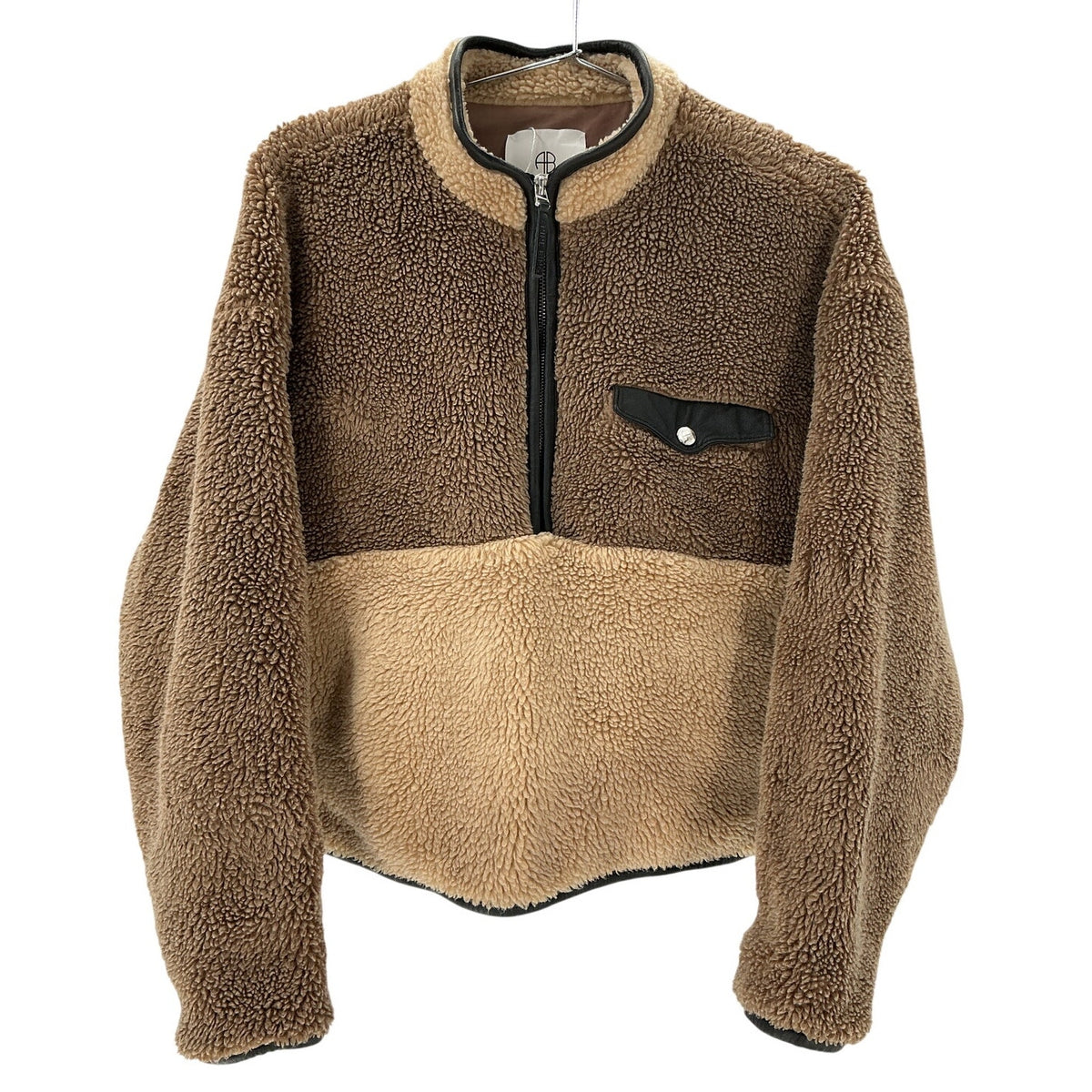 Anine Bing Cozy Brown Royce Pullover Size S / P