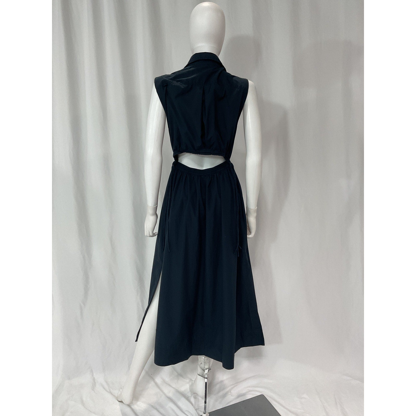 Rag & Bone 'Soraya' Blue Sleeveless Back Cut Out Dress Size XS