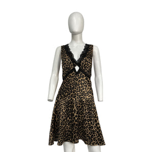 Reformation 'Belva' Black Silk Dress Size 12