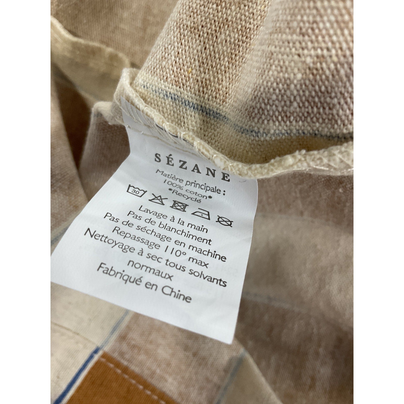 S�zane 'L'Avventura' White Tote Bag Size OS