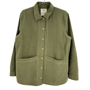 Sezane Utility Green Will Jacket Size XL