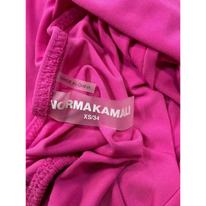 Norma Kamali x Revolve 'Diana' Pink Poly Gown Size XS