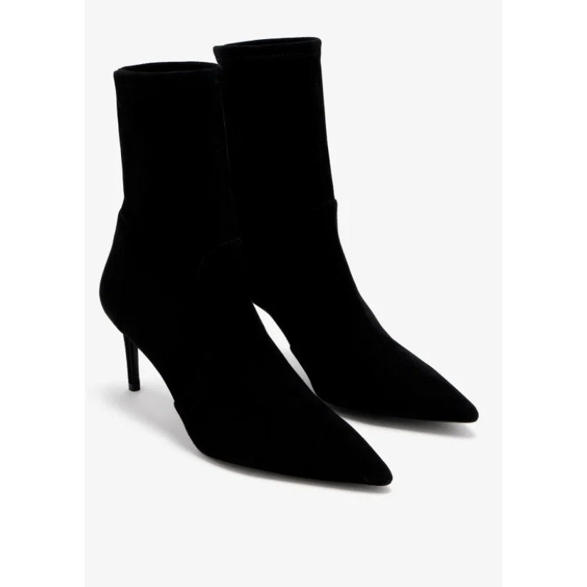 Stuart Weitzman '75' Black Stretch Boot Size 7.5