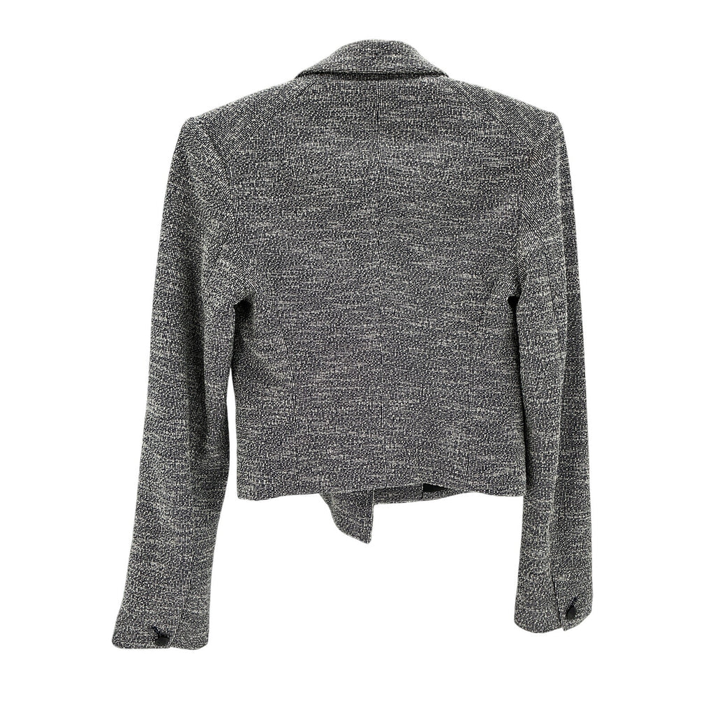 Rag & Bone 'Josie' Grey Cotton Italian Tweed Blazer Size 2