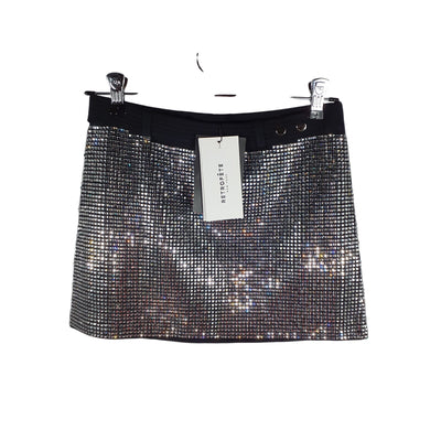 Retrofête Embellished Black Delta Skirt Size S NWT