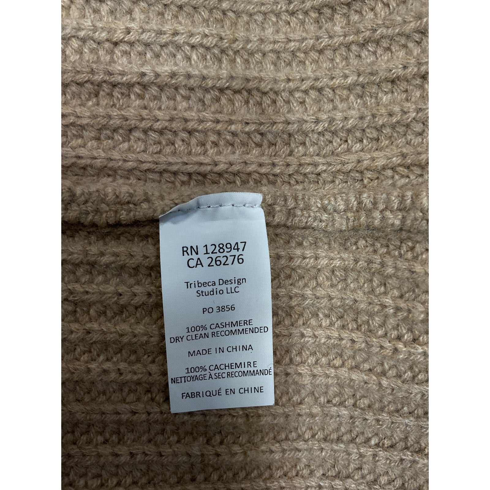 Nili Lotan 'Layla' Black Ribbed Cashmere Turtleneck Sweater Size S