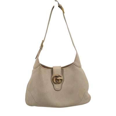 Double G Aphrodite Medium Cream Handbag
