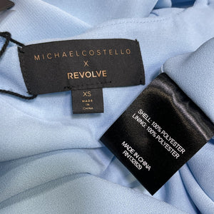 Michael Costello Elegant Blue Lexa Dress Size XS NWT